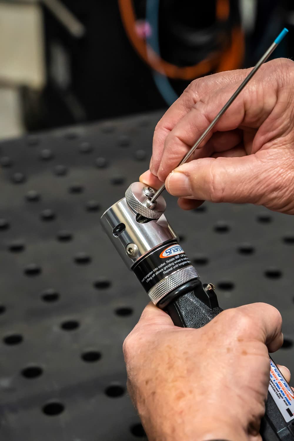 Sharpie SD Corded Tungsten Electrode Grinder, 20° Grind